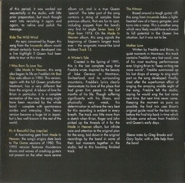 Queen  Deep Cuts : Booklet 8